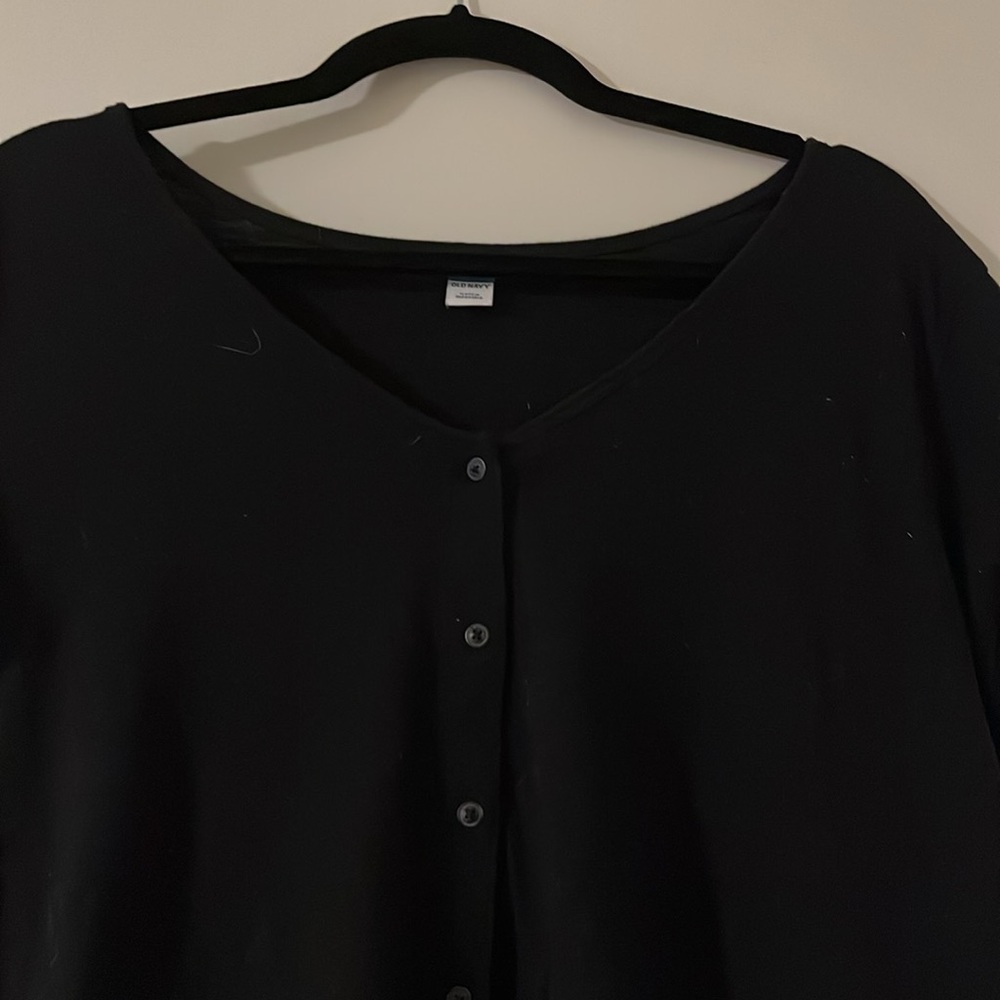 Button Front Blouse - Picture 2 of 2
